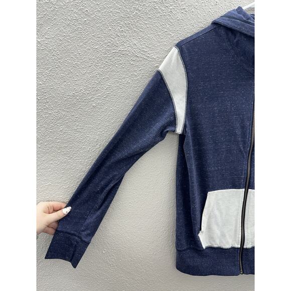 Nike NFL Womens Jacket Size Small Blue Zip Up Hooded Seattle Seahawks - Picture 4 of 13